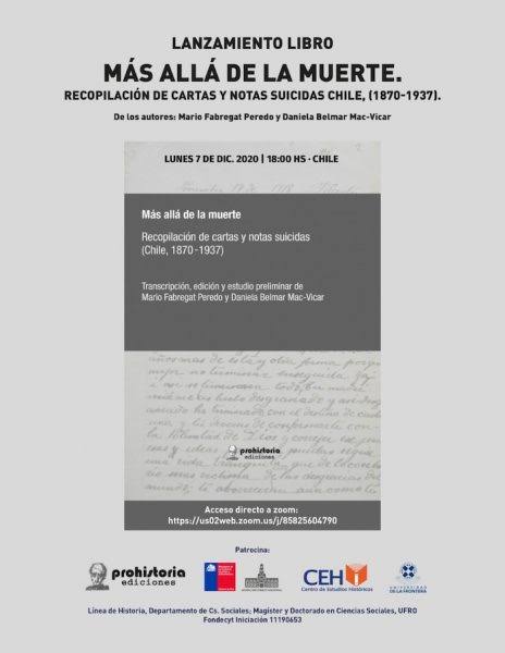 7. Más allá de la muerte. Recopilación de cartas y notas suicidas – Mario Fabregat Peredo