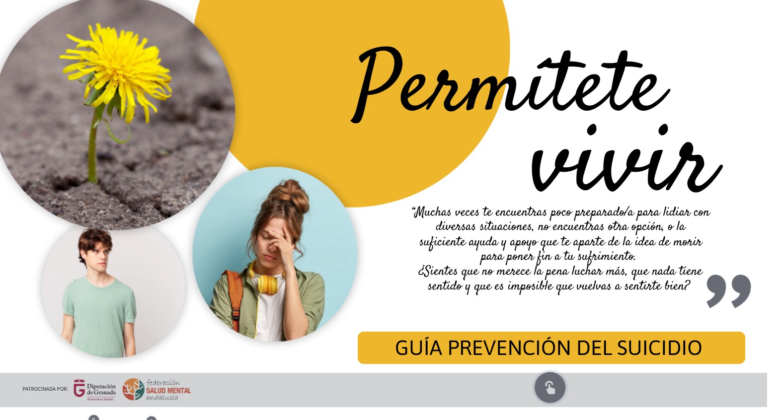 3. Permítete vivir.