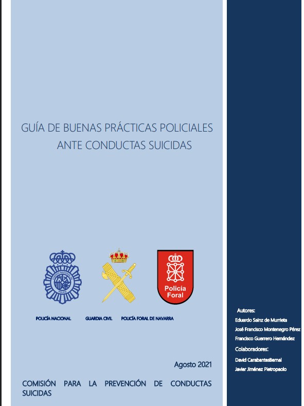 5. Guía buenas prácticas policiales ante conductas suicidas.