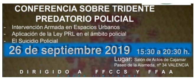 1. Jornadas de Tridente Predatorio Policial